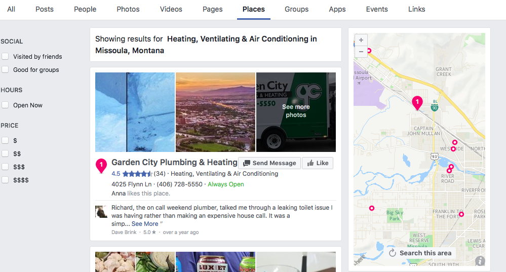 Facebook Best HVAC Contractors in Missoula Montana