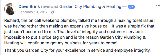 9 Missoula Montana Plumbing Review on Facebook