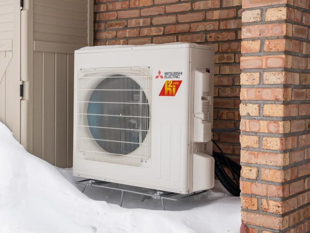 Photo of a Missoula, Montana HVAC heat pump